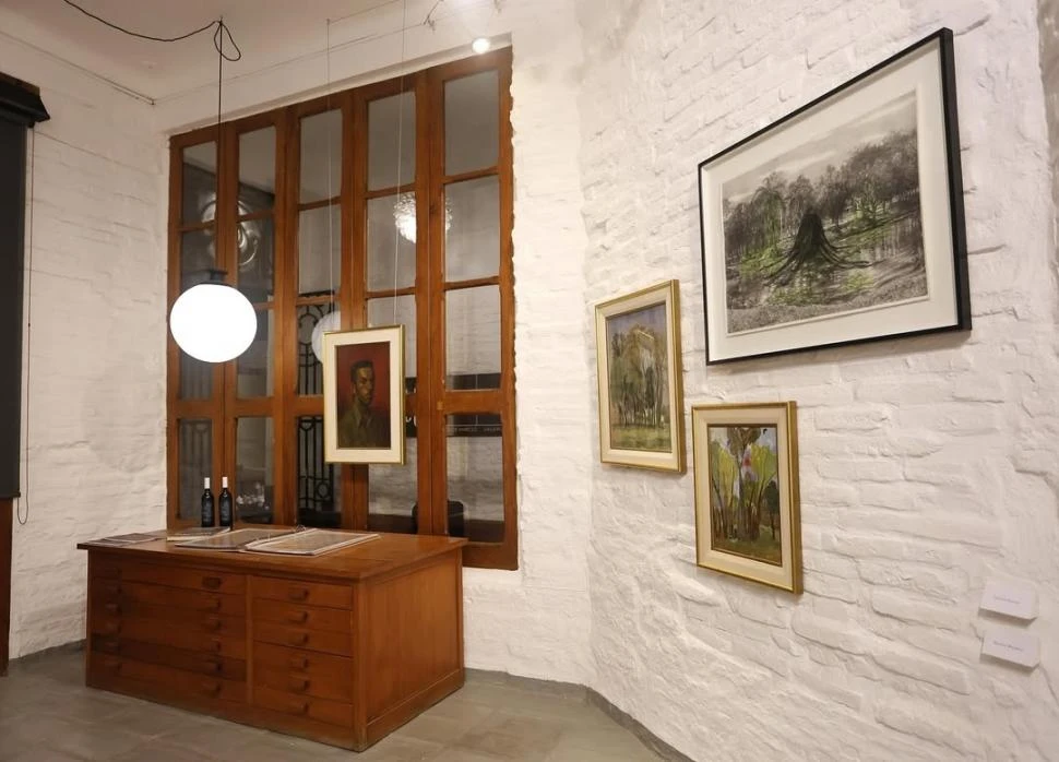 UN ARTISTA DE REFERENCIA. La comercialización de la obra de Timoteo Navarro es escasa, por lo que Biomba Galería da la posibilidad de conocerla. instagram Biomba galería