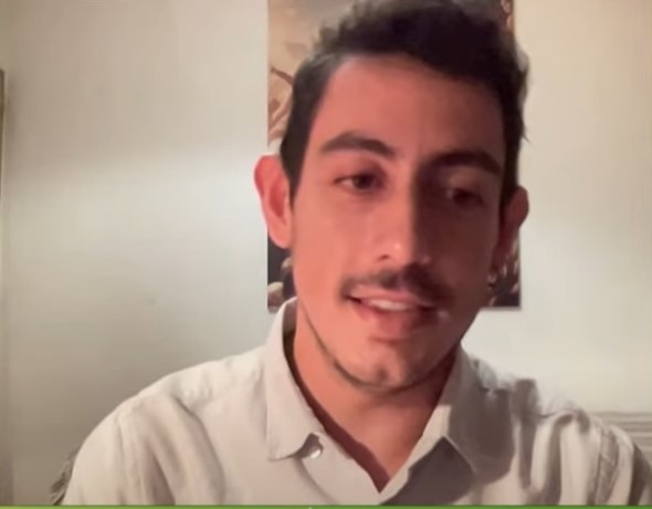 ORGULLO.Taboada es tucumano y participó como ambientador de avanzada en la megaproducción argentina.