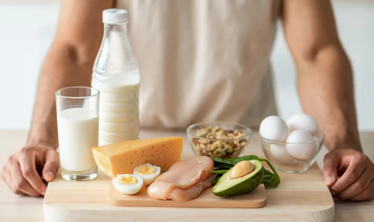 La alimentación es uno de los pilares clave para tener más masa muscular.