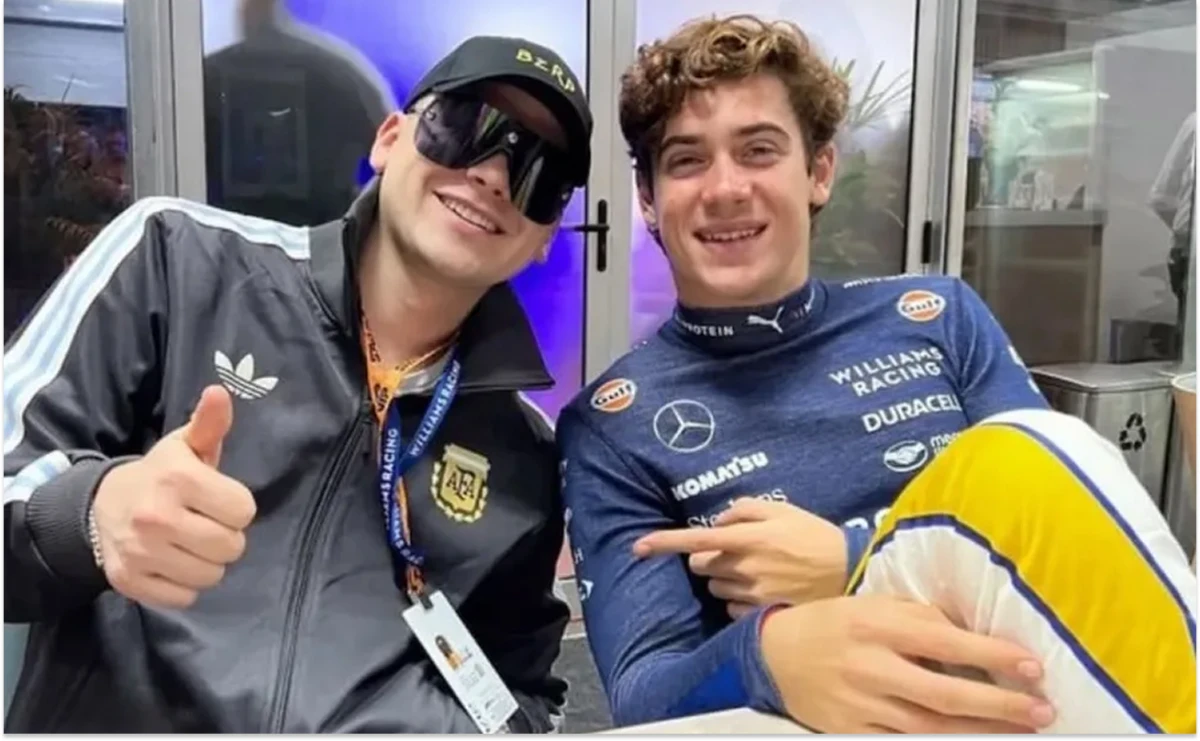 Por qué Bizarrap dejó de ser sponsor de Franco Colapinto: ¿Alpine podría interferir en la amistad?