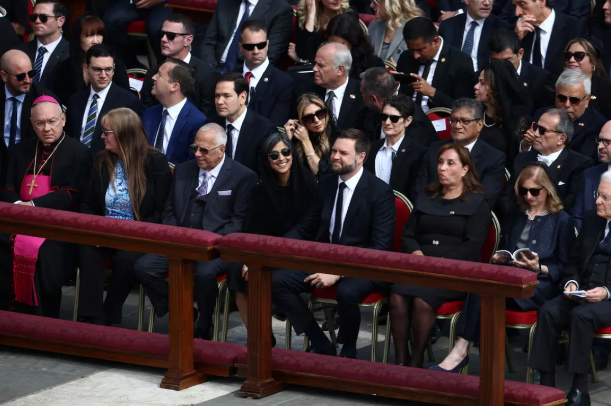 El Secretario de Estado de EE.UU. Marco Rubio y el Vicepresidente de EEUU JD Vance