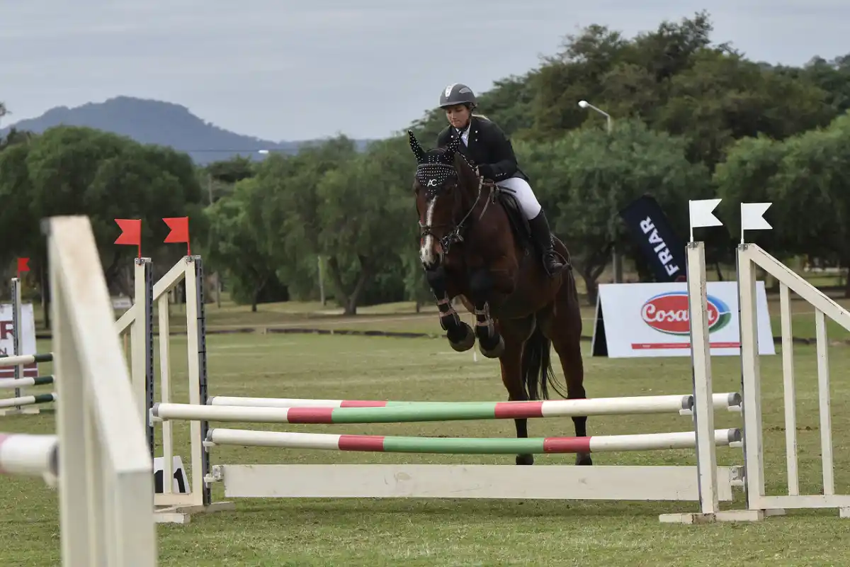 María de la Paz Rivkin sólo tiró una valla en su presentación en el GWM Equestrian Week.