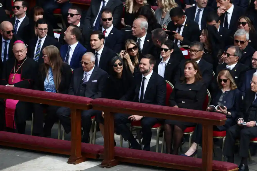 El Secretario de Estado de EE.UU. Marco Rubio y el Vicepresidente de EEUU JD Vance