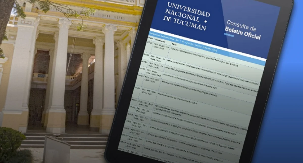 La UNT lanza su Boletín Oficial Digital para fortalecer la transparencia institucional