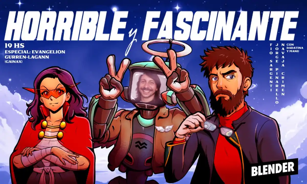 PORTADA DE BLENDER. Aureliano produjo portadas para el programa de streaming Blender. / CORTESÍA AURELIANO ACEVEDO 