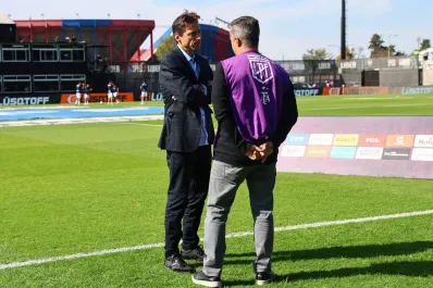 Tras el escándalo por las coimas, Marcelo Moretti reapareció para celebrar el triunfo de San Lorenzo