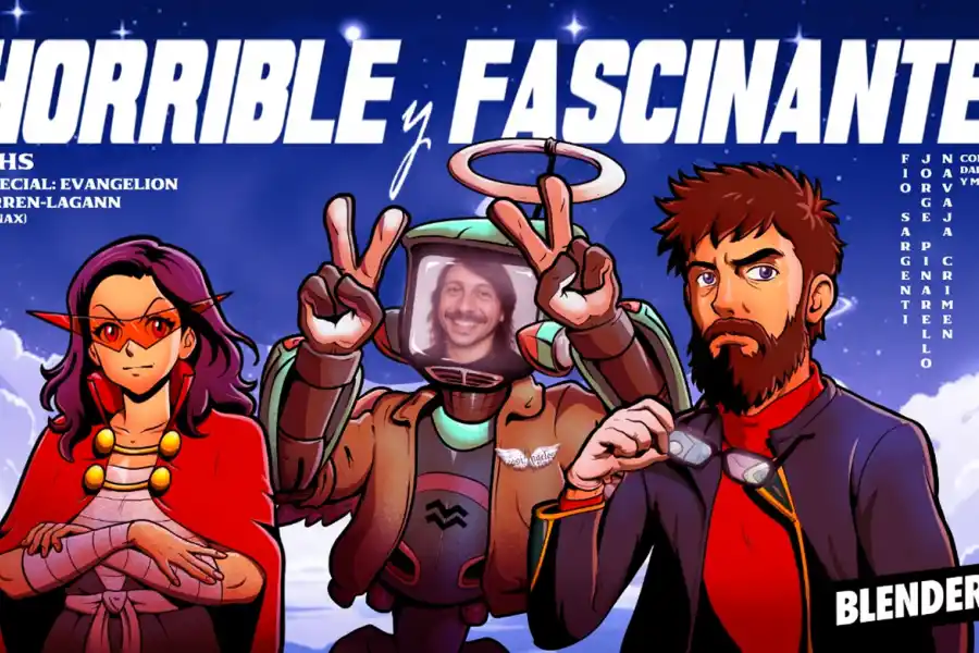 PORTADA DE BLENDER. Aureliano produjo portadas para el programa de streaming Blender. / CORTESÍA AURELIANO ACEVEDO 