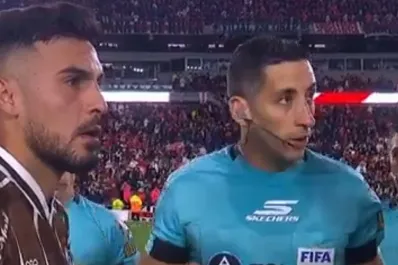 El contundente gesto del capitán de Platense contra Falcón Pérez antes de los penales contra River
