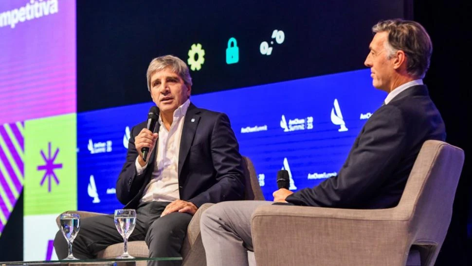 MENOS REGULACIONES. Caputo prometió avanzar con las reformas.