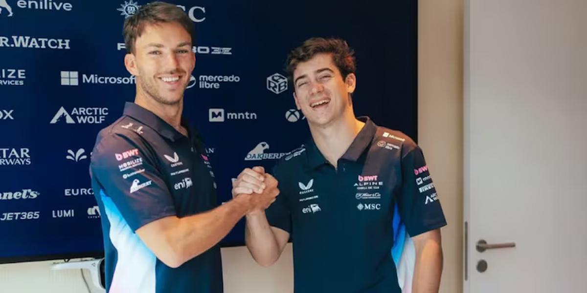 Los grandes registros de Colapinto en su vuelta a la Fórmula 1 que le  permitieron superar a Gasly