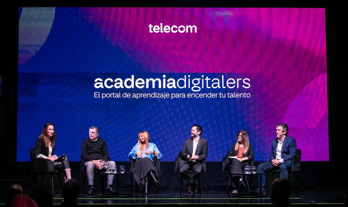 Desarrollada por Telecom, llega "Academia digitalers": formación online y sin costo
