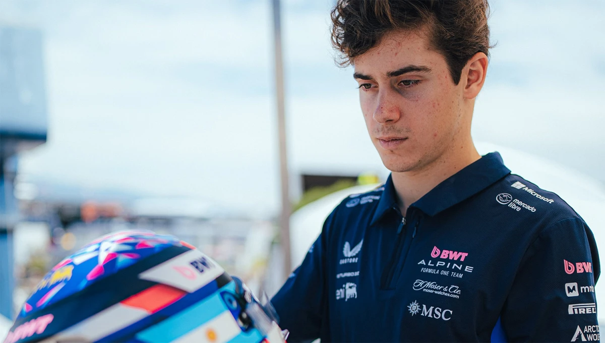 TODO LISTO. Franco Colapinto comenzará hoy las pruebas junto a Alpine en el circuito callejero de Mónaco.