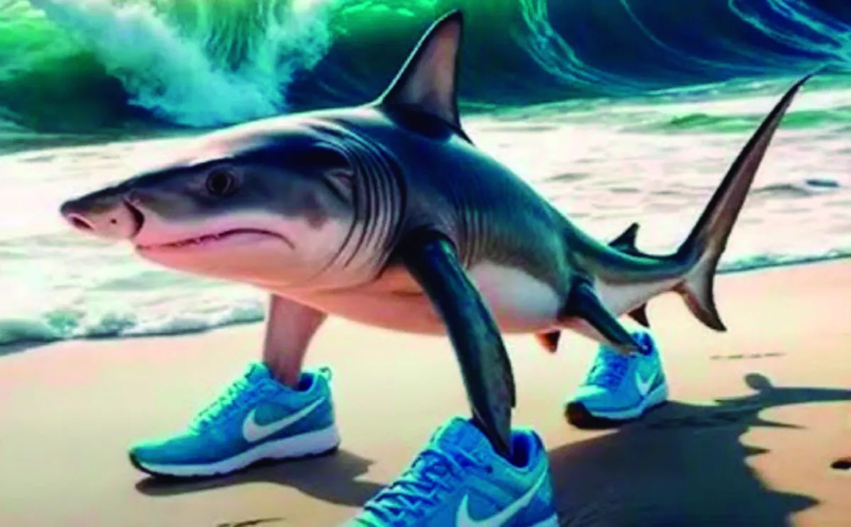 DE LOS MÁS FAMOSOS. “Tralalero Tralalá” es simplemente un tiburón usando zapatillas y causa furor.