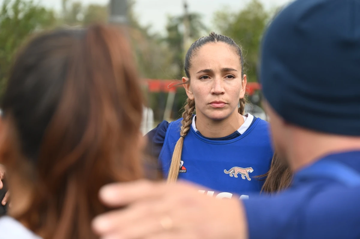 PRESENCIA TUCUMANA. Andrea Moreno, una de las representantes de la provincia en el plantel de Las Yaguaretés.