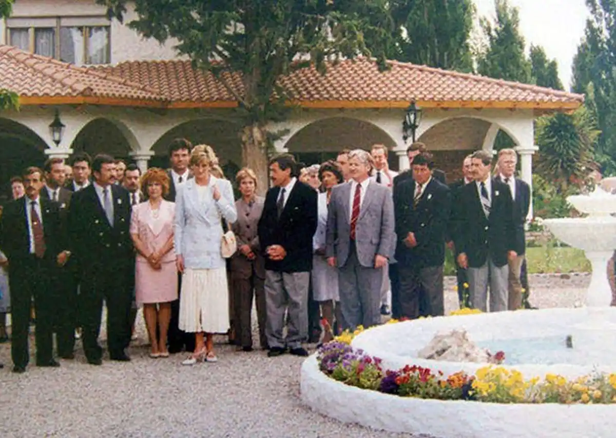 En 1995, Lady Di visitó Gaimán y tomó el té en una de sus emblemáticas casas.