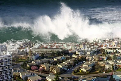 Un megatsunami de 300 metros amenaza a estas regiones completas