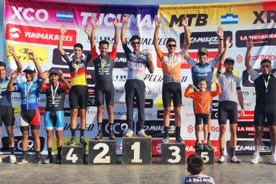 El biker Rodrigo Altamirano consiguió un gran triunfo en Alberdi