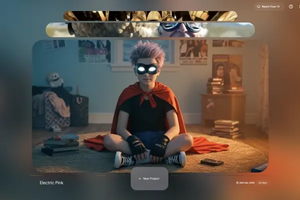 ¿Querés hacer tu propia película? Flow de Google te ayuda a concretarlo sin equipo técnico