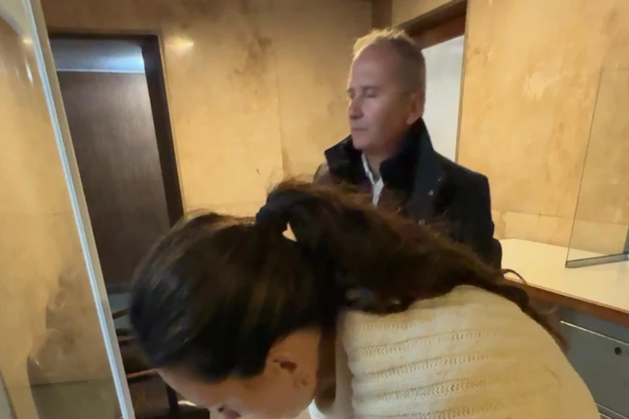 Presentación de Paula Omodeo en tribunales. 