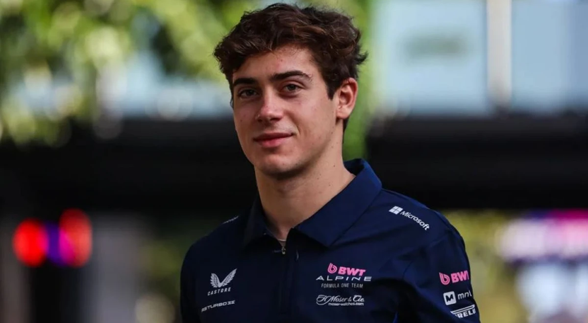 Colapinto recorrió virtualmente el circuito de Barcelona: “Uno de mis favoritos”