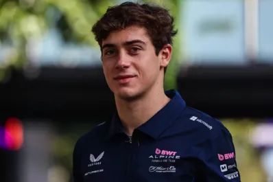 Colapinto recorrió virtualmente el circuito de Barcelona: “Uno de mis favoritos”