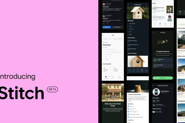 Con Google Stitch, diseña apps con IA en minutos y sin saber programar