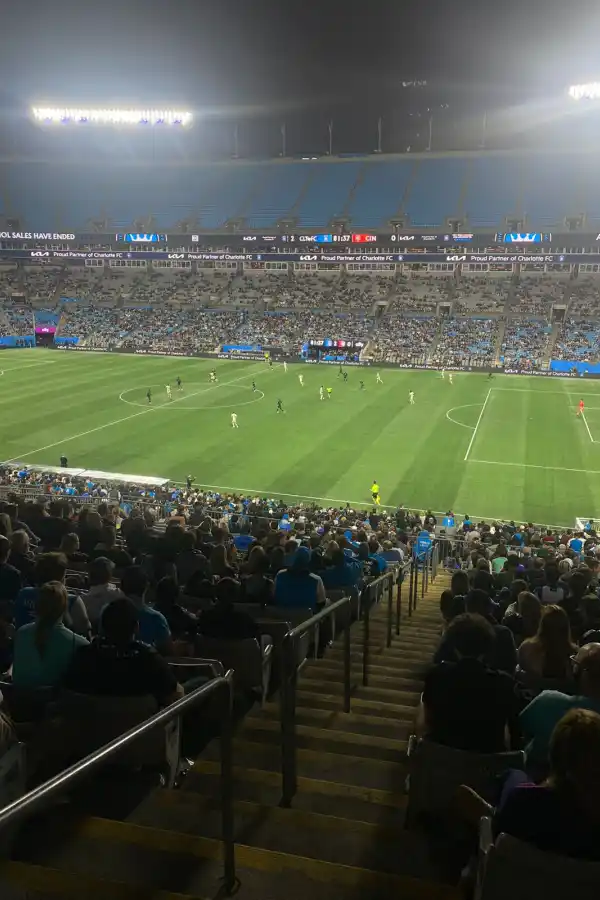 UNVERSIDAD. La cancha donde sueña con jugar a nivel profesional.