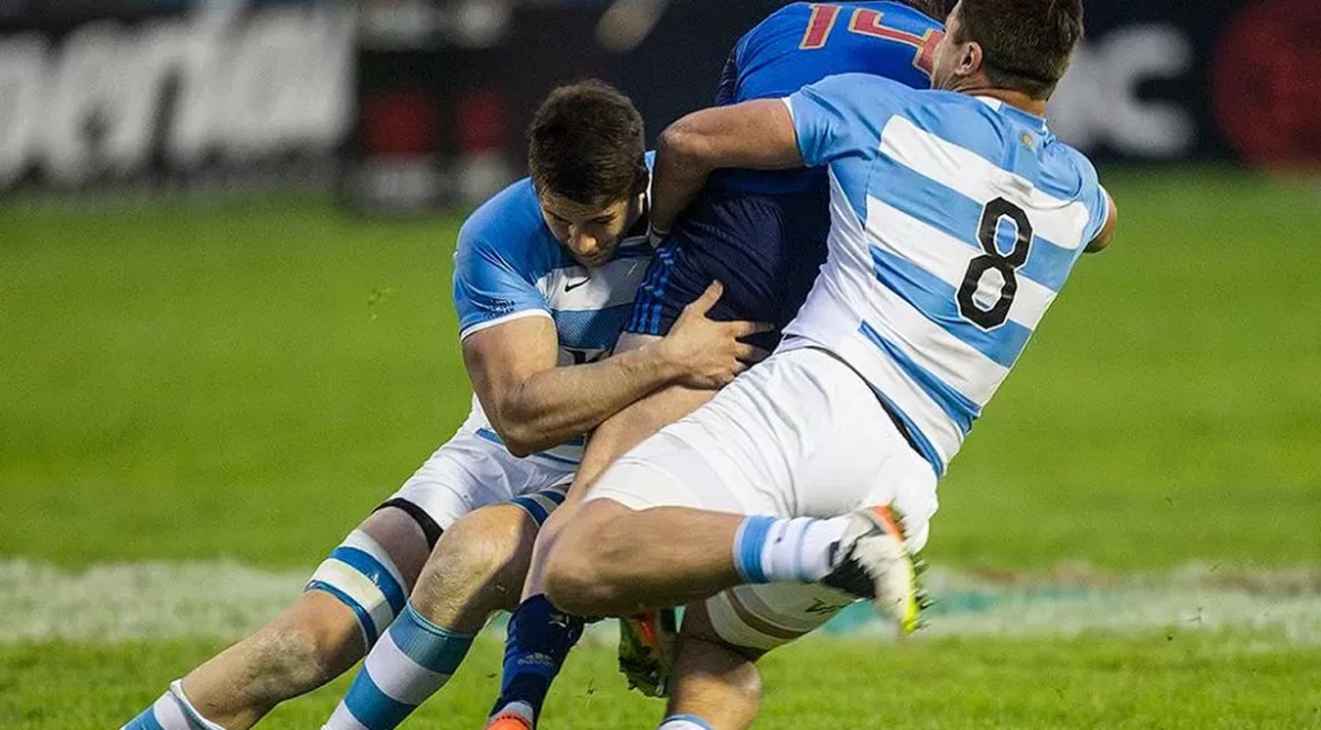 LA ÚLTIMA VEZ. Argentina y Francia durante el último partido de Los Pumas en Tucumán, en 2016.