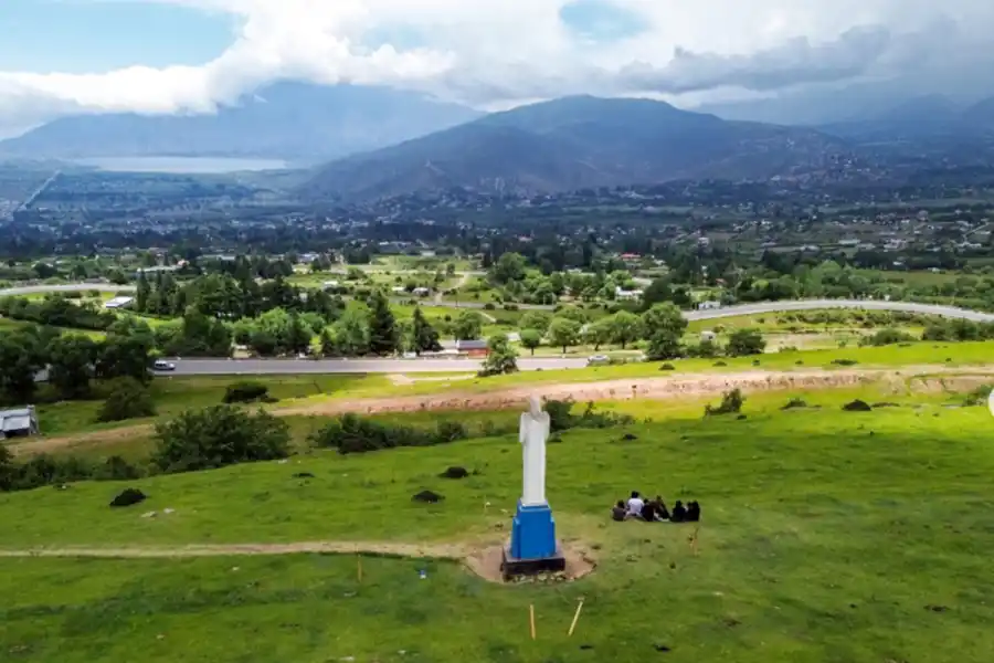 EN TAFÍ DEL VALLE. El mirador de La Quebradita.