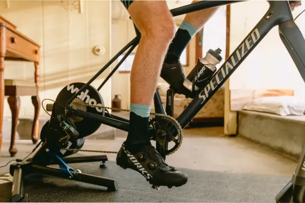 Es lo mismo andar en bicicleta fija que hacerlo al aire libre?