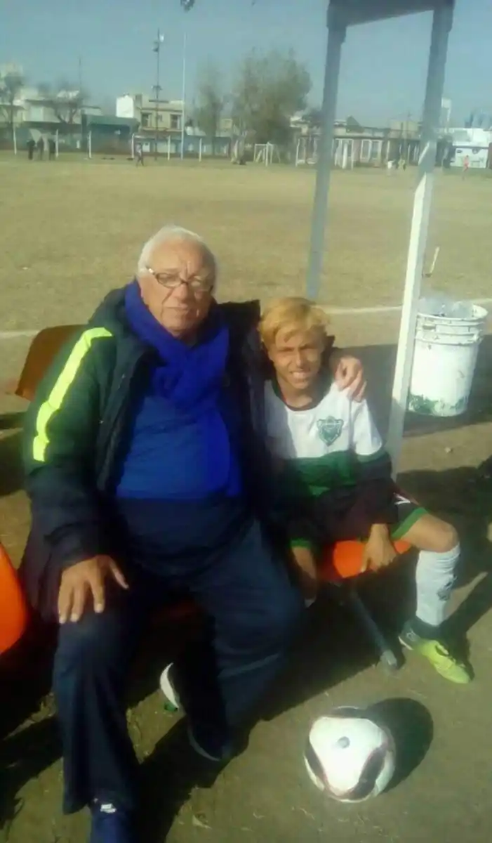 Franco junto a Ramón Maddoni.