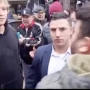 Forcejeos en una recorrida de Karina Milei en Misiones por una protesta de yerbateros