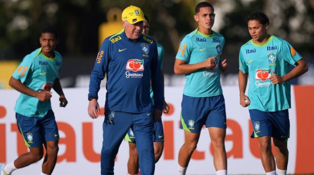 Ancelotti recibió su primer shock como DT de Brasil