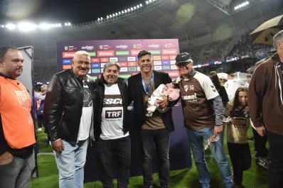 La emoción de la dupla con el título de Platense: del festejo íntimo de Gómez al homenaje de Orsi a su padre