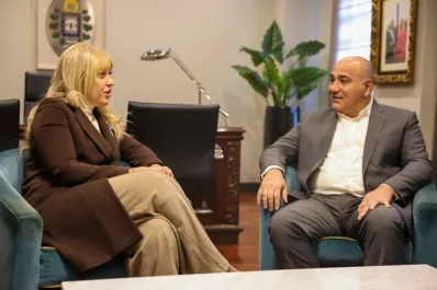 Interna del peronismo tucumano: Juan Manzur visitó a la intendenta Rossana Chahla