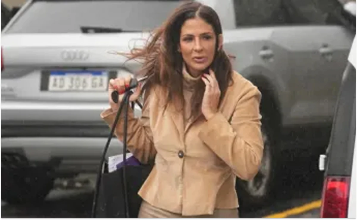 La jueza que fue apartada del caso de Maradona olvidó poner freno en su auto y chocó en frente de periodistas