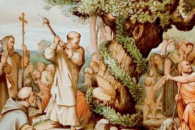 Este 5 de junio los cristianos celebran a San Bonifacio, el destructor de falsos dioses