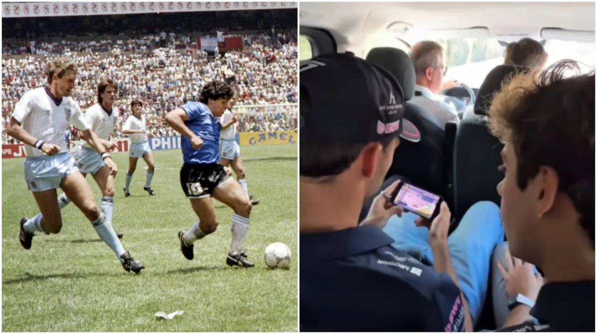 Colapinto, Gasly y Maradona: la fusión impensada que hizo emocionar a los argentinos