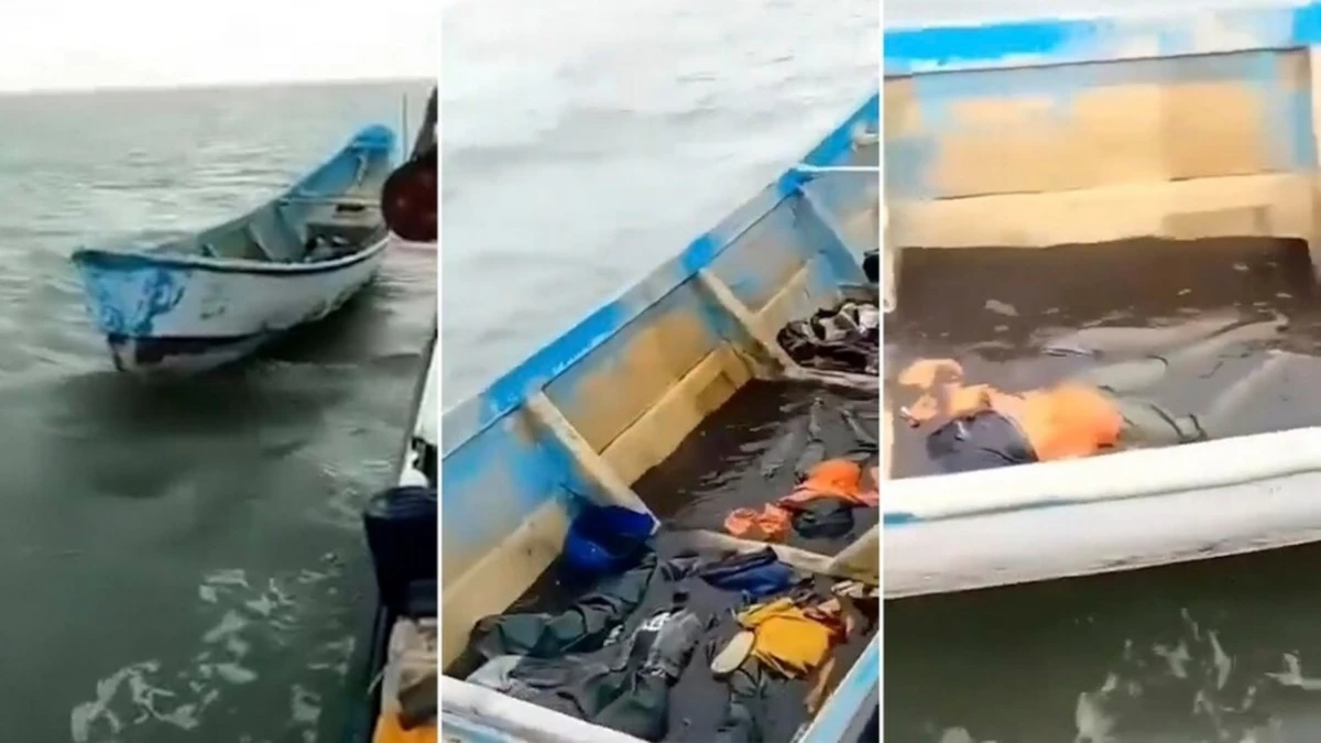 Hallan una embarcación con 14 cadáveres frente a las costas de Venezuela