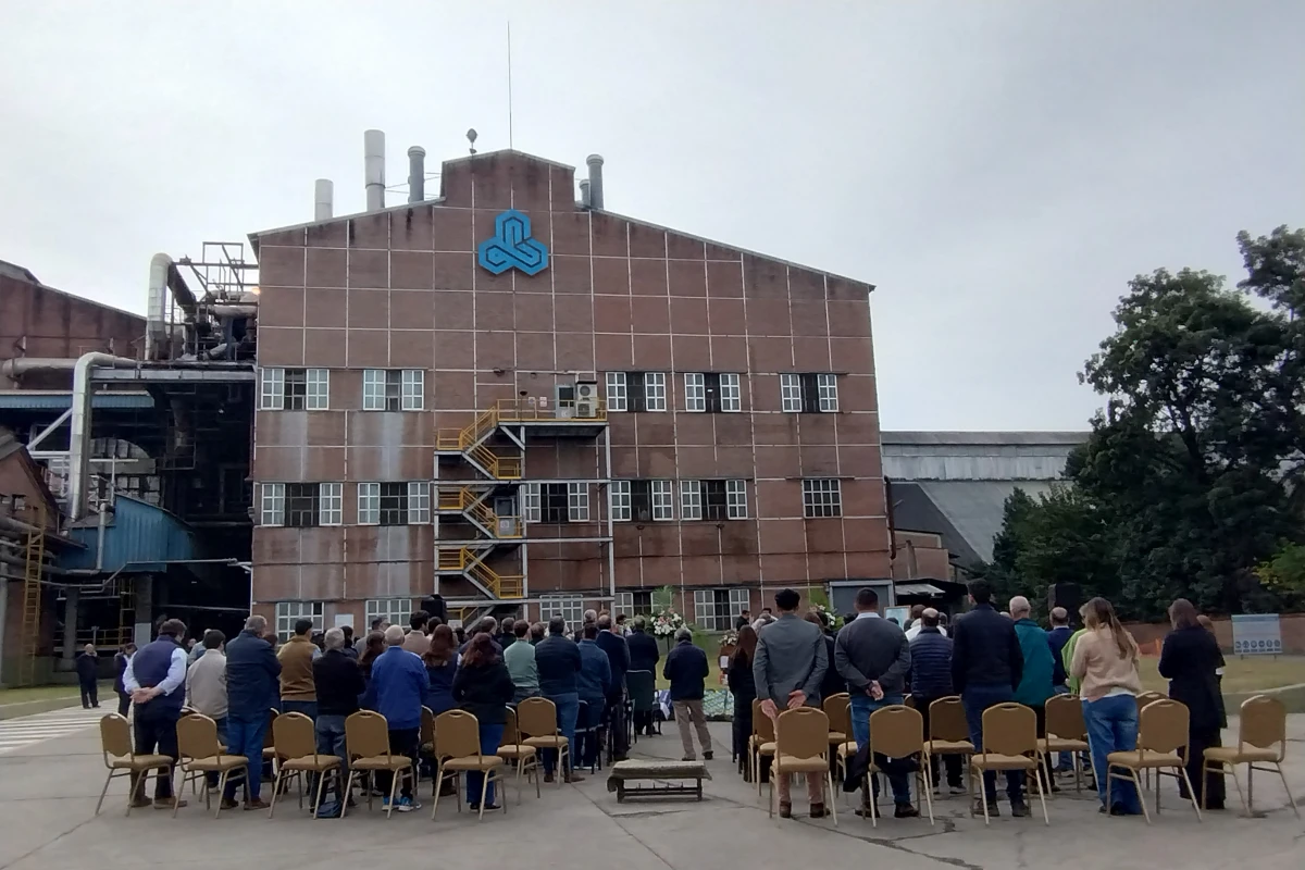 Misa de bendición de frutos en el ingenio jujeño. LEDESMA