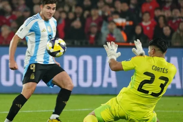 En el debut de Mastantuono, y con gol de Julián, Argentina le ganó 1-0 a Chile por las Eliminatorias