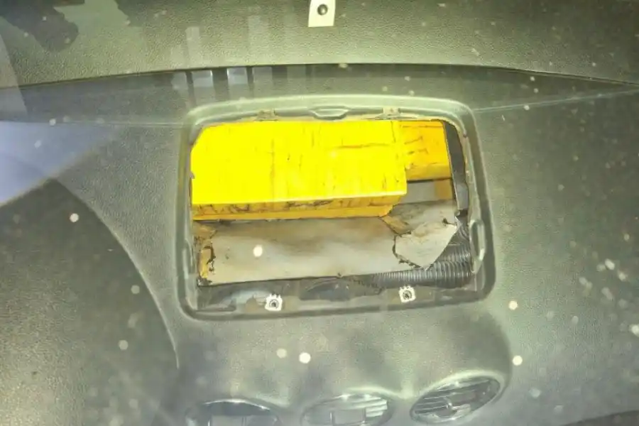 Revuelo en Alberdi por el secuestro de  cocaína