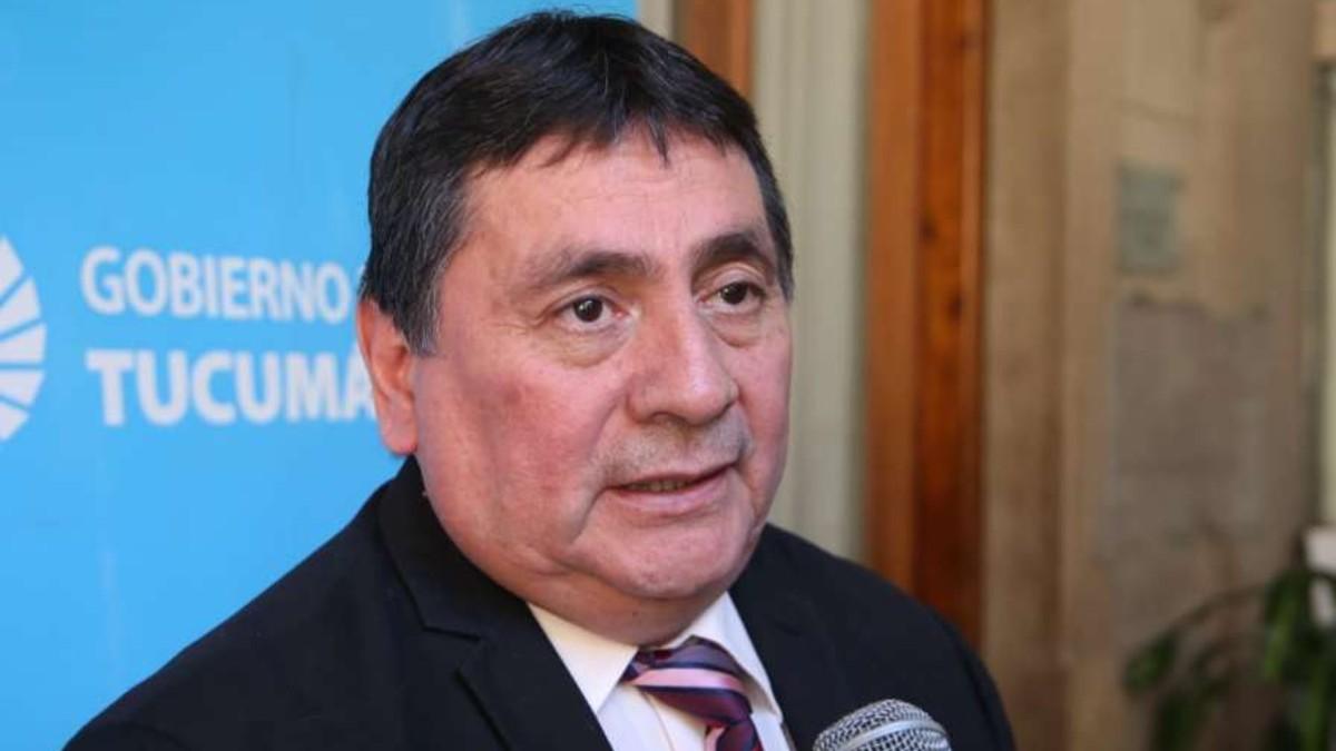 El intendente Luis Campos.