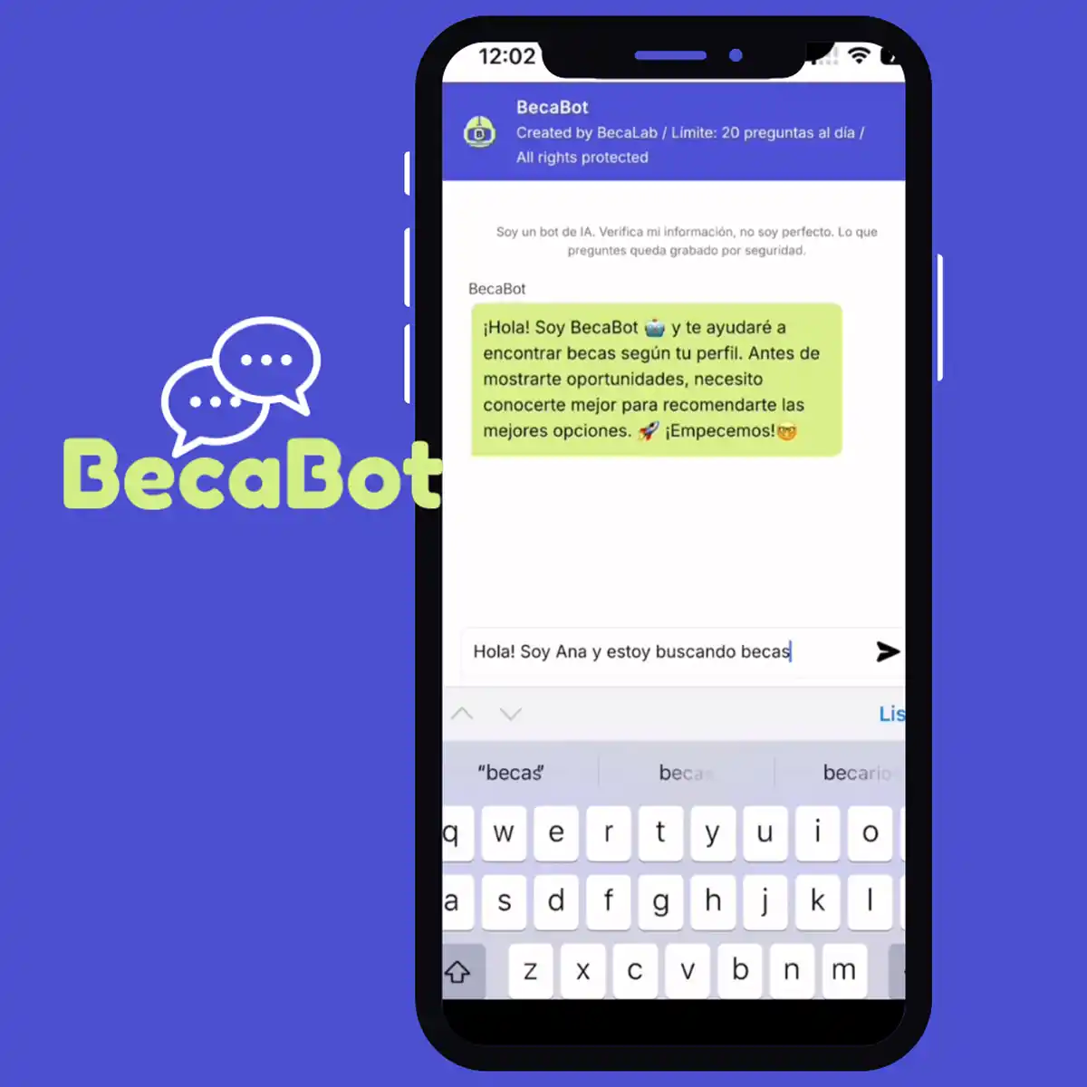 OPORTUNIDAD. BecaLab utiliza inteligencia artificial para conectar a jóvenes con becas que se alinean con sus intereses y metas académicas.