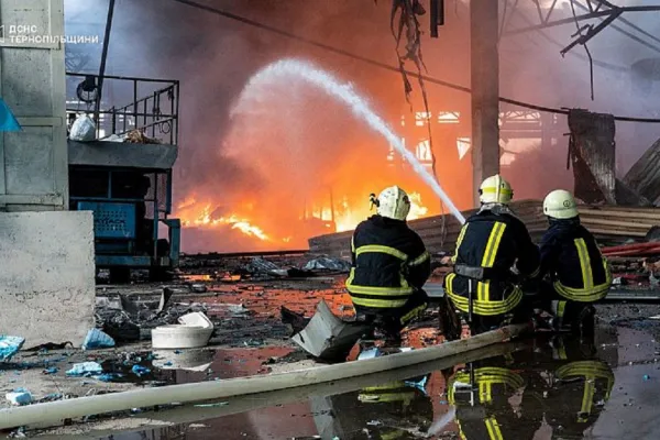 Rusia lanzó un ataque masivo contra casi toda Ucrania con 400 drones y 40 misiles