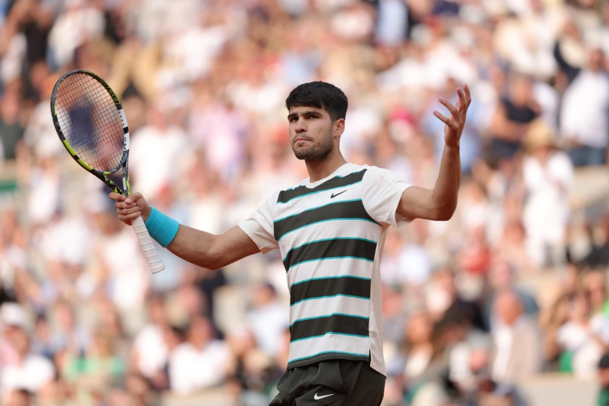 Carlos Alcaraz. FOTO X @rolandgarros