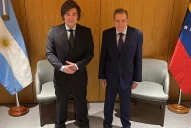 Milei se reunió con González Urrutia en su estadía en Madrid