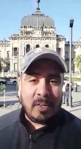 VIDEO. Giménez denunció el estado del hospital de Concepción. captura de video