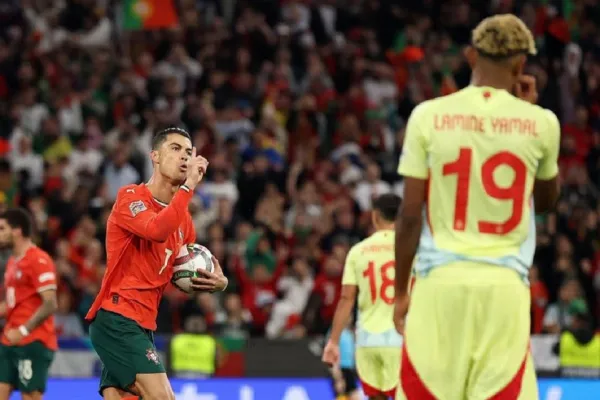 Cristiano Ronaldo le ganó el duelo a Lamine Yamal y Portugal se consagró  campeón de la