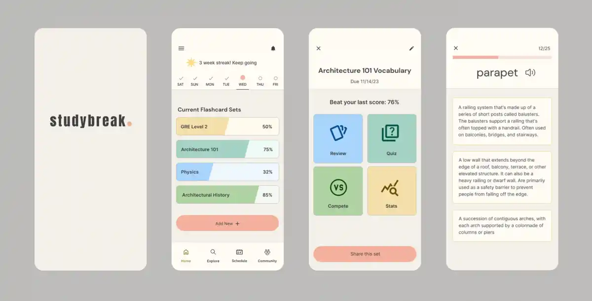 DESCANSOS EFECTIVOS. StudyBreak propone pausas activas y tiempos de concentración para mejorar el rendimiento sin agotarse.